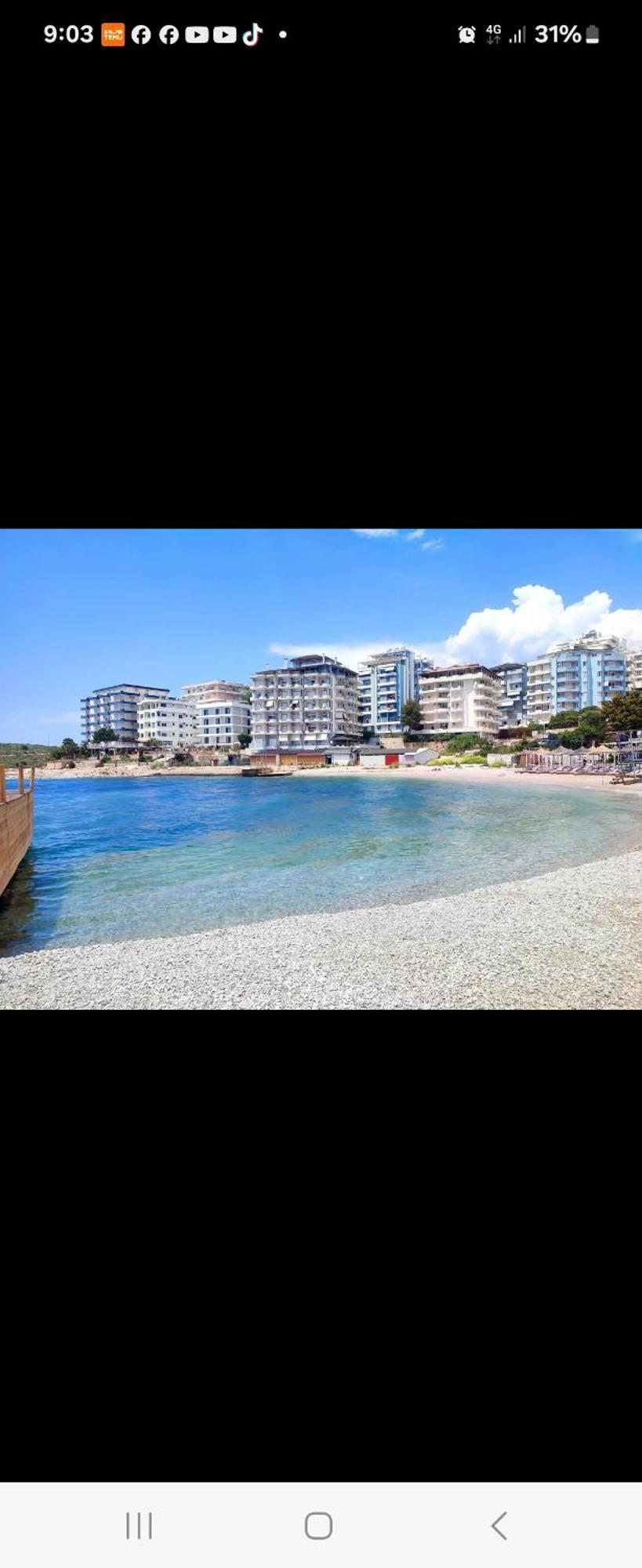 Alpha Seaside Apartment Saranda Kültér fotó