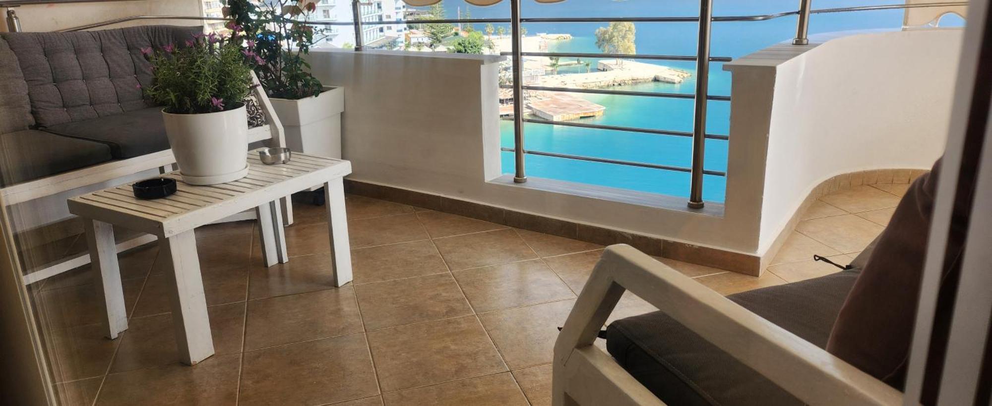 Alpha Seaside Apartment Saranda Kültér fotó